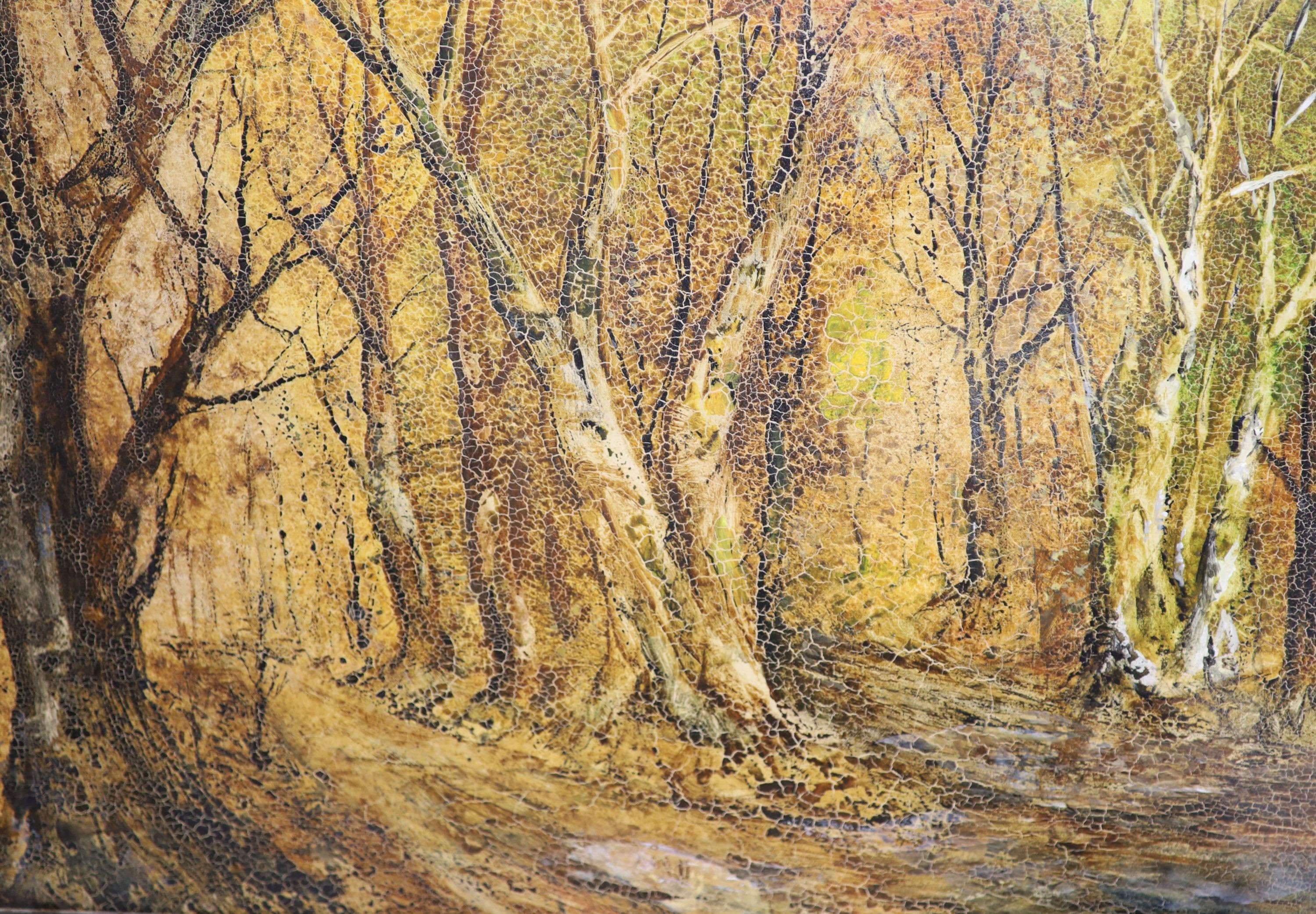 George Offord - ‘’Trees’’, and three further watercolours (4), largest 50 x 62cm.